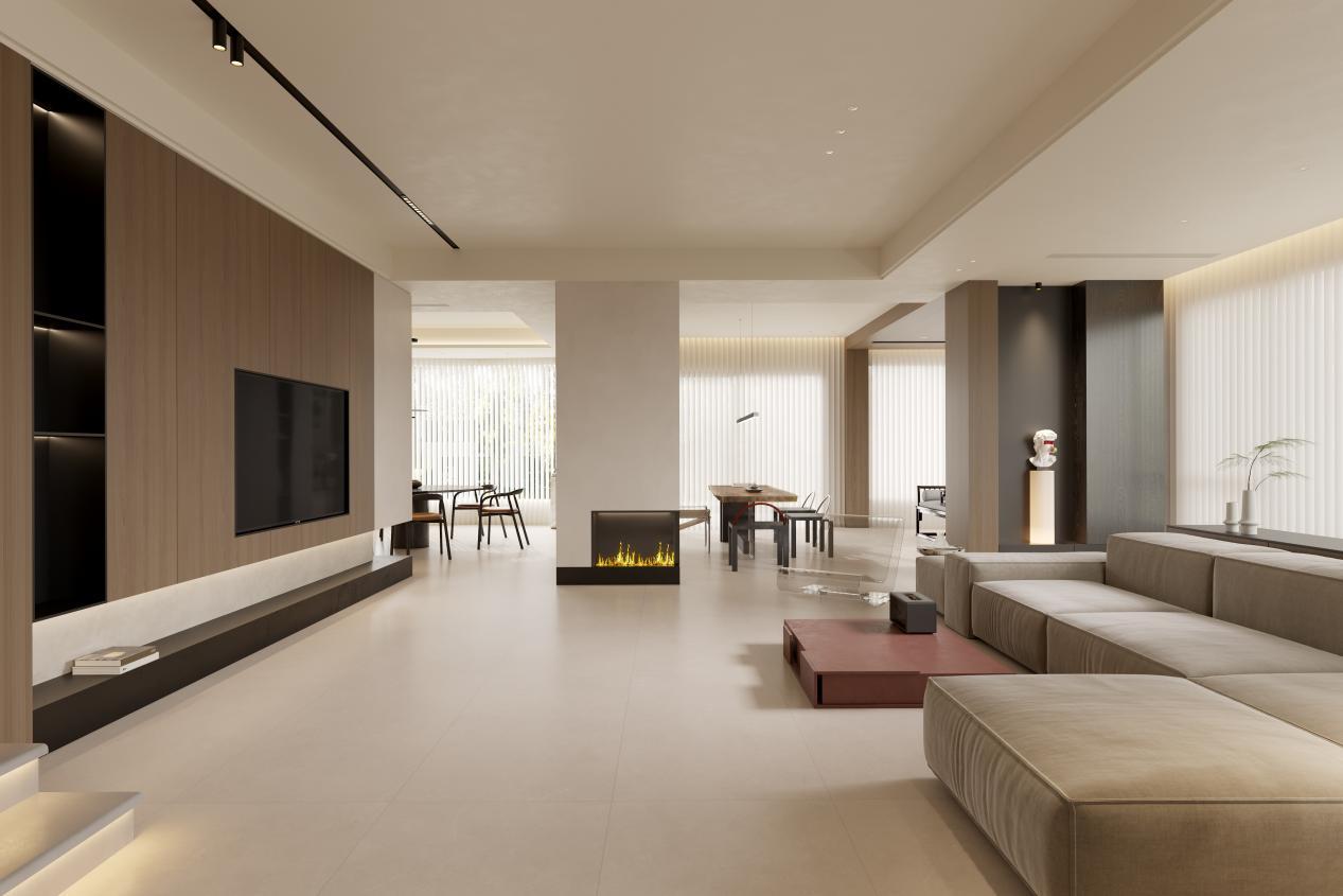 能强瓷砖法兰绒素色砖，家居空间的理想色！