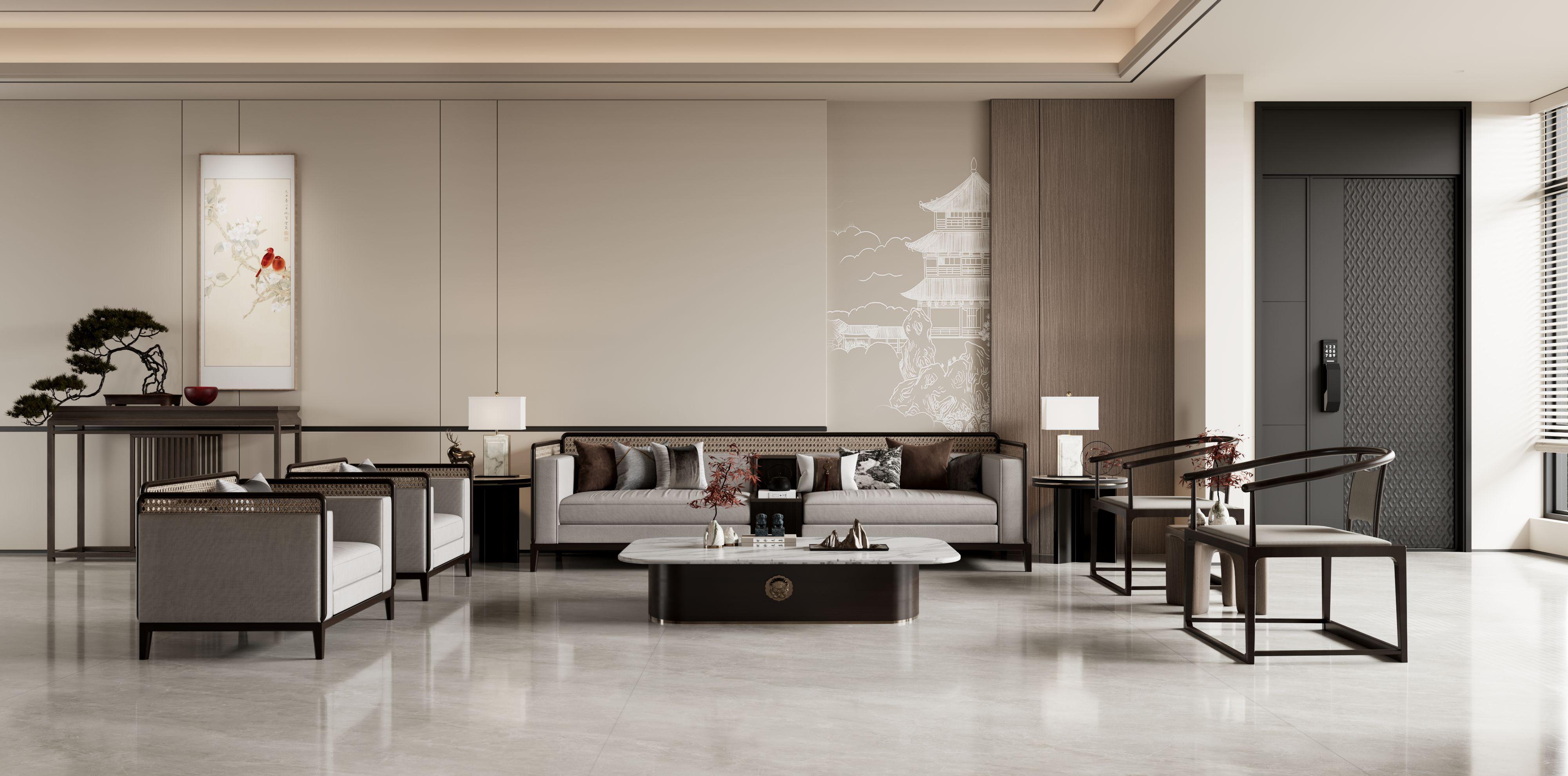 百搭之王，当然是能强瓷砖极致理石系列