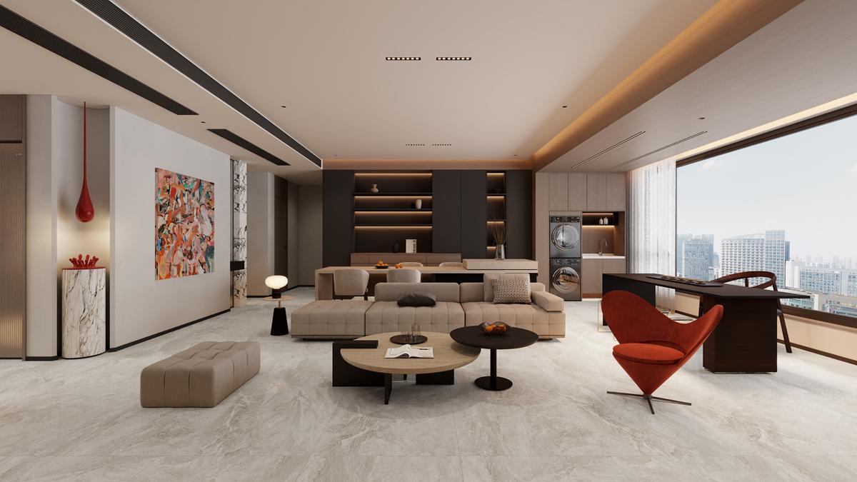 步步生金的星河空间，解锁能强瓷砖彩晶工艺！